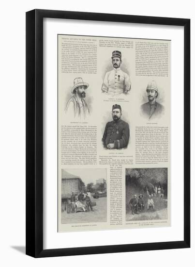 French Advance to the Upper Nile-null-Framed Giclee Print