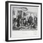 French Advanced Guard Post at Creteil, Siege of Paris, Franco-Prussian War, December 1870-Auguste Bry-Framed Giclee Print