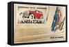 French Advertisement for Amilcar-null-Framed Stretched Canvas