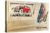 French Advertisement for Amilcar-null-Stretched Canvas