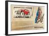 French Advertisement for Amilcar-null-Framed Giclee Print