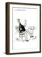 French advertisement for Bénédictine liqueur-Sem-Framed Giclee Print