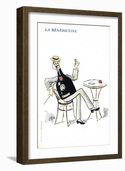 French advertisement for Bénédictine liqueur-Sem-Framed Giclee Print