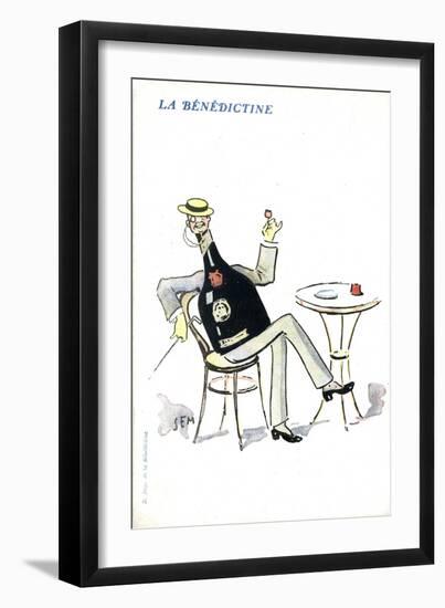 French advertisement for Bénédictine liqueur-Sem-Framed Giclee Print