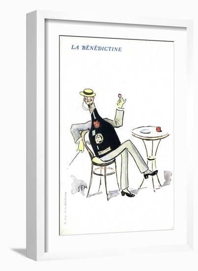 French advertisement for Bénédictine liqueur-Sem-Framed Giclee Print