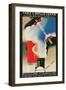 French Advertisement for Crossing the English Channel-null-Framed Premium Giclee Print