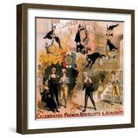 French Aerialist Archival-null-Framed Giclee Print