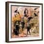 French Aerialist Archival-null-Framed Giclee Print