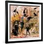 French Aerialist Archival-null-Framed Giclee Print