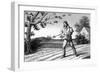 French Agriculture; Sowing Seed Broadcast, Late 18th Century-null-Framed Giclee Print