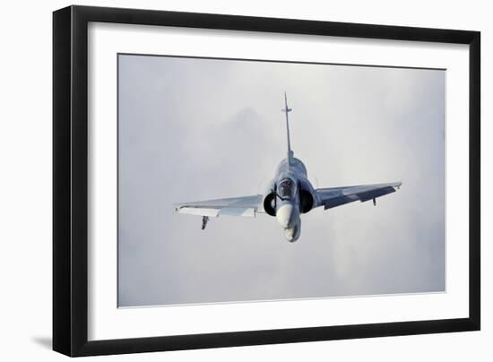 French Air Force Mirage 2000 In-Flight over Brazil-Stocktrek Images-Framed Photographic Print