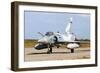 French Air Force Mirage 2000 Taxiing at Natal Air Force Base, Brazil-Stocktrek Images-Framed Photographic Print