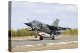 French Air Force Mirage F1Cr Taking Off from Albacete Air Base-Stocktrek Images-Stretched Canvas