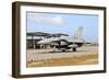 French Air Force Rafale B Taxiing at Natal Air Force Base, Brazil-Stocktrek Images-Framed Photographic Print