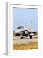 French Air Force Rafale B Taxiing at Natal Air Force Base, Brazil-Stocktrek Images-Framed Photographic Print