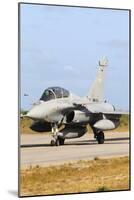 French Air Force Rafale B Taxiing at Natal Air Force Base, Brazil-Stocktrek Images-Mounted Photographic Print