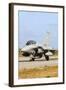 French Air Force Rafale B Taxiing at Natal Air Force Base, Brazil-Stocktrek Images-Framed Photographic Print