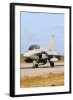 French Air Force Rafale B Taxiing at Natal Air Force Base, Brazil-Stocktrek Images-Framed Photographic Print