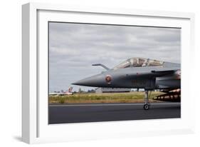 French Air Force Rafale Jet During the Nato Tiger Meet 2014-null-Framed Photographic Print