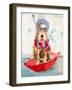 French Airedale Terrier-Lanie Loreth-Framed Art Print