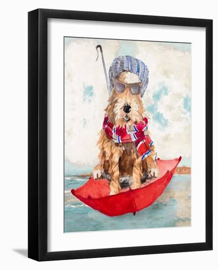 French Airedale Terrier-Lanie Loreth-Framed Art Print