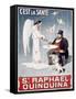 French Alcohol Ad, c1900-null-Framed Stretched Canvas