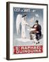 French Alcohol Ad, c1900-null-Framed Giclee Print