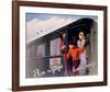 French Alps Railway, Ski-Unknown Unknown-Framed Giclee Print