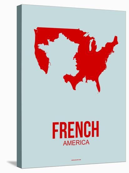 French America Poster 1-NaxArt-Stretched Canvas