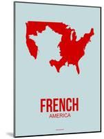 French America Poster 1-NaxArt-Mounted Art Print