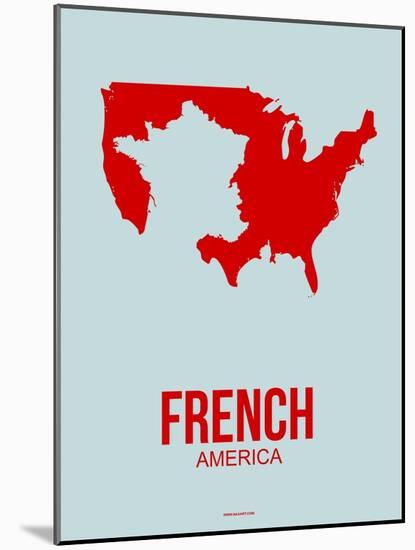 French America Poster 1-NaxArt-Mounted Art Print