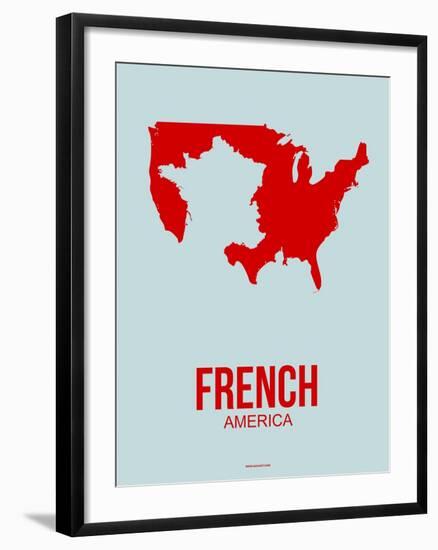 French America Poster 1-NaxArt-Framed Art Print