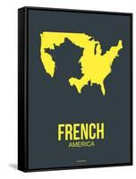 French America Poster 2-NaxArt-Framed Stretched Canvas