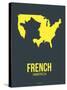 French America Poster 2-NaxArt-Stretched Canvas