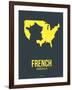 French America Poster 2-NaxArt-Framed Art Print