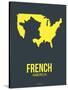 French America Poster 2-NaxArt-Stretched Canvas