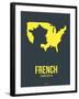 French America Poster 2-NaxArt-Framed Art Print