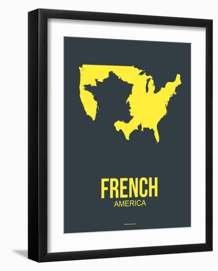 French America Poster 2-NaxArt-Framed Art Print
