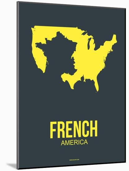 French America Poster 2-NaxArt-Mounted Art Print