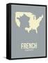 French America Poster 3-NaxArt-Framed Stretched Canvas