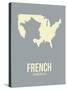 French America Poster 3-NaxArt-Stretched Canvas