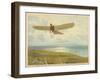 French-American Aviator John Moisant Flies Paris-London in His Bleriot Monoplane-null-Framed Art Print
