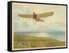 French-American Aviator John Moisant Flies Paris-London in His Bleriot Monoplane-null-Framed Stretched Canvas