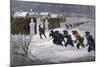 French and Indian Attack on Schenectady, New York during the Winter of 1689-1690-null-Mounted Giclee Print