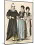 French and Swiss Women-null-Mounted Art Print