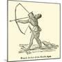 French Archer of the Middle Ages-null-Mounted Premium Giclee Print