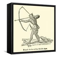 French Archer of the Middle Ages-null-Framed Stretched Canvas