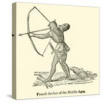 French Archer of the Middle Ages-null-Stretched Canvas