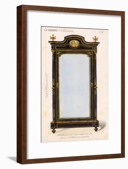 French Armoire a Glace-E Langfeldt-Framed Art Print