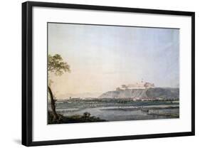 French Army Crosses Scrivia, Painting by Giuseppe Pietro Bagetti-null-Framed Giclee Print